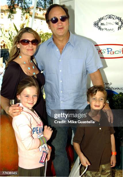 Actor Jim Belushi and family attend the Camp Ronald McDonald For Good Times 15th Annual Family Halloween Carnival at Wadsworth Theater/VA Grounds on...