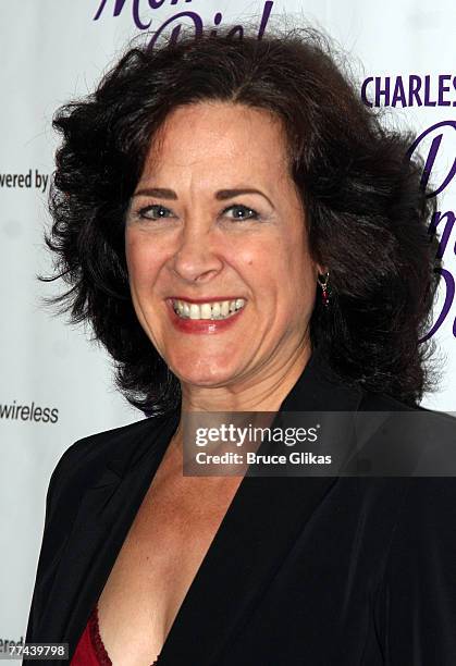 Actress Karen Ziemba attends the Opening Night celebration for "Die Mommie Die!" at New World Stages on October 21, 2007 in New York City.