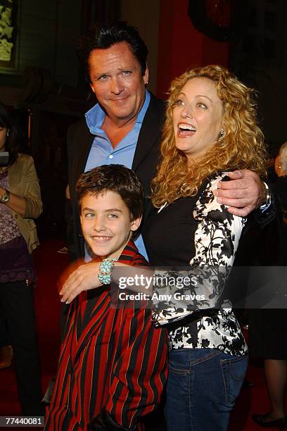 Michael Madsen, Virginia Madsen and her son Jack