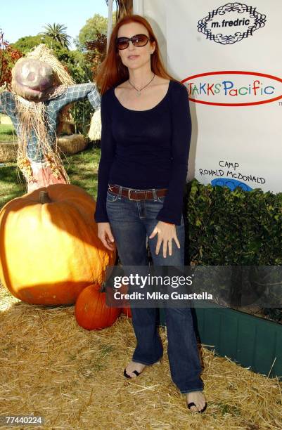 Actress Marcia Cross attending Camp Ronald McDonald For Good Times 15th Annual Family Halloween Carnival at Wadsworth Theater/VA Grounds on October...