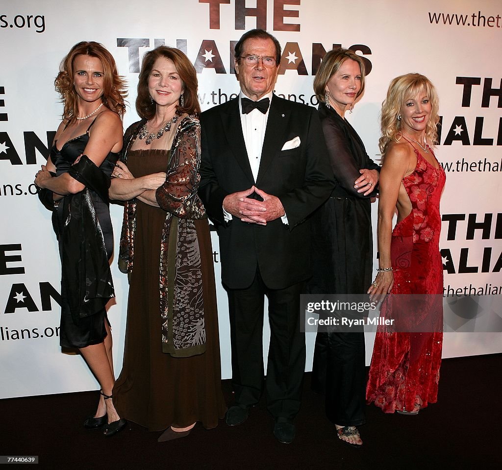 Sir Roger Moore is honored at the Thalians 52nd Anniversary Gala