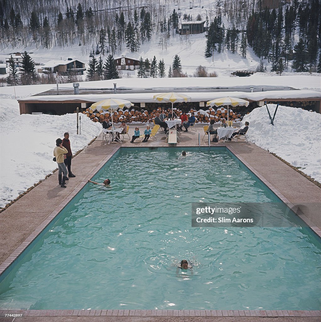 Snow Round The Pool