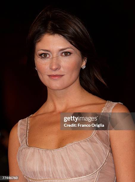 Chiara Conti attends the 'La Cravate & Niente E Come Sembra' premiere during day 5 of the 2nd Rome Film Festival on October 22, 2007 in Rome, Italy.