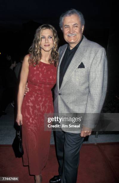 Jennifer Aniston and John Aniston