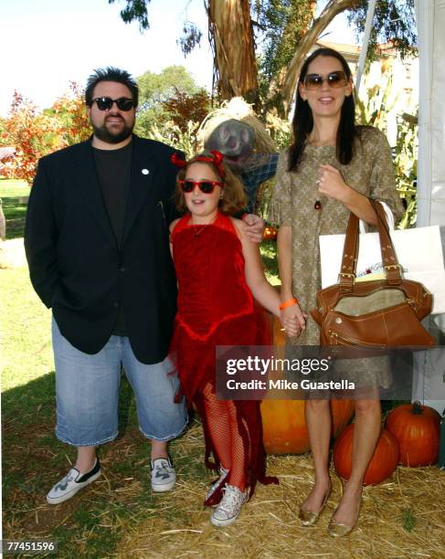 Director Kevin Smith and family attend the Camp Ronald McDonald For Good Times 15th Annual Family Halloween Carnival at Wadsworth Theater/VA Grounds...