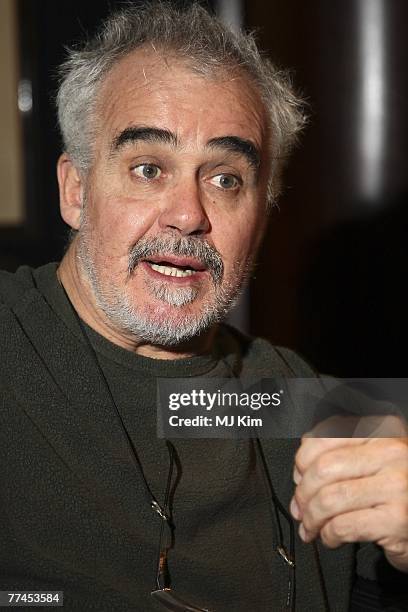 Director Cesar Charlone attends the BFI Filmmakers Breakfast as part of The Times BFI London Film Festival at the Sofitel St James Hotel on October...