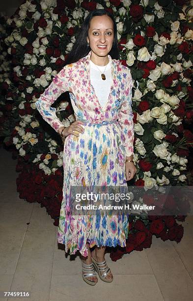 Anne Klein creative director Isabel Toledo attends a lunch in her honor at Barneys New York on October 23, 2007 in New York City.