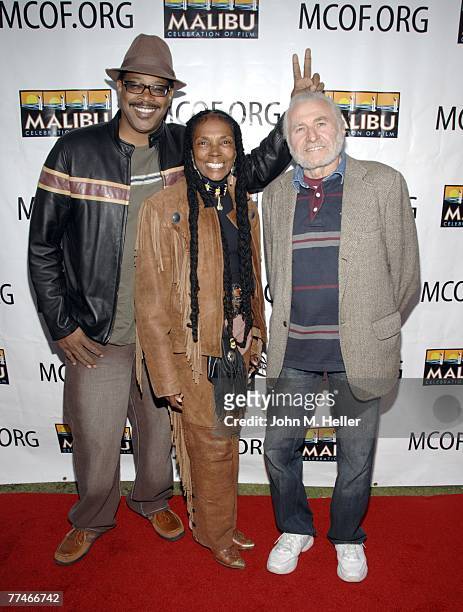 Reed McCants, Candace Bowen and Howard Ferguson attend the 2nd Annual Malibu Celebration Of Film Opening Night Celebration and screening of "Man In...