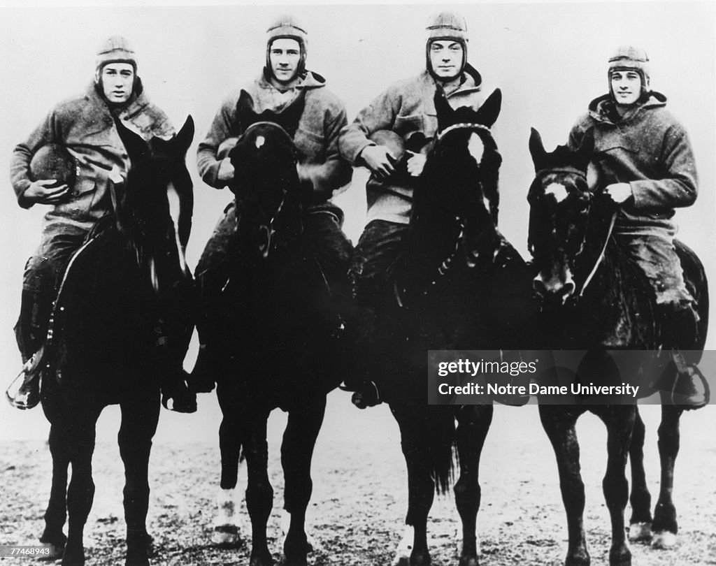 The Four Horsemen - Notre Dame - File Photos