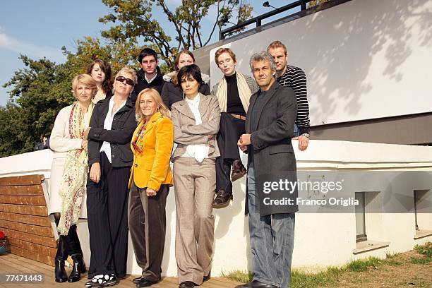 Alice Dwyer, Christoph Bach, Maria Simon, Franziska Petri, Hinnerk Schoeneman Doris Doerrie , Valeria Solarino and Domenico Procacci attend a...