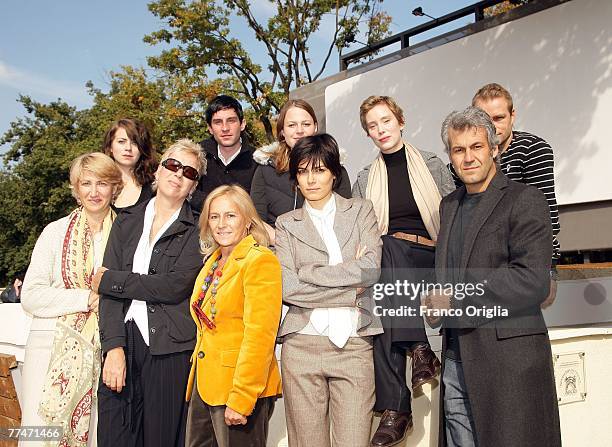 Alice Dwyer, Christoph Bach, Maria Simon, Franziska Petri, Hinnerk Schoeneman Doris Doerrie , Valeria Solarino and Domenico Procacci attend a...