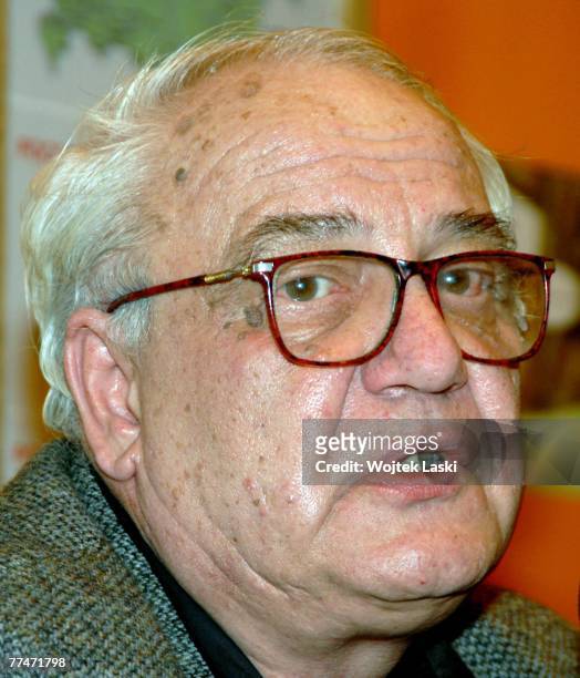 Vladimir Bukovsky, leading dissident of the Soviet era, attends a meeting at the Sakharov Centre on October 17, 2007 in Moscow, Russia. Bukovsky has...