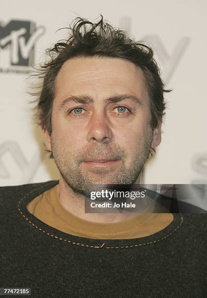 Sean Hughes arrives at the MTV Sky Send-Off Party to celebrate the MTV Europe Awards,October 23, 2007 in London, England.