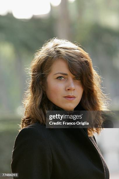 Actress Alice Dwyer attends a photocall for New Talents From Germany during day 7 of the 2nd Rome Film Festival on October 24, 2007 in Rome, Italy.