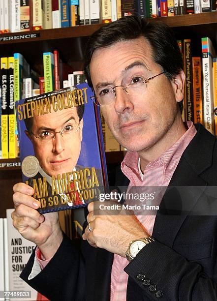Stephen Colbert Gives Book Reading In New York Photos and Premium High ...