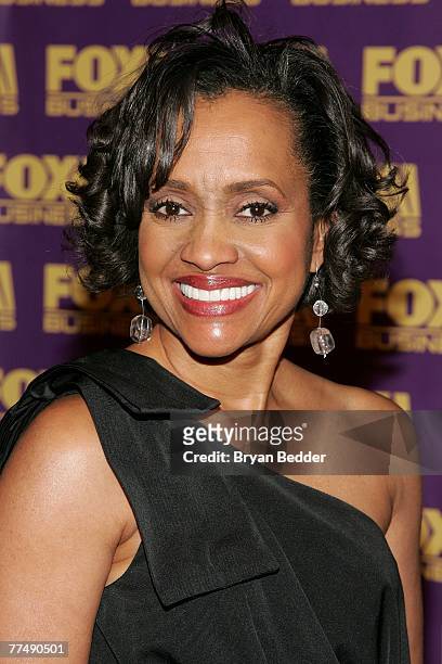 Judge Glenda Hatchett arrives at the Fox Business Network launch party at the Metropolitain Museum of Arts on October 24, 2007 in New York City.