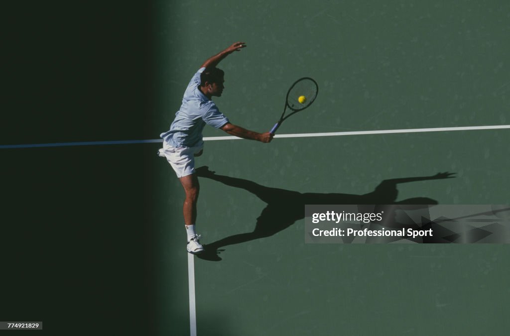 Pete Sampras At 2001 Australian Open