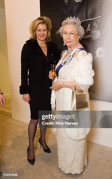 Alison Jackson attends the Phillips De Pury and Company and Taschen Party to launch Confidential by Alison Jackson at Victoria House on October 11,...