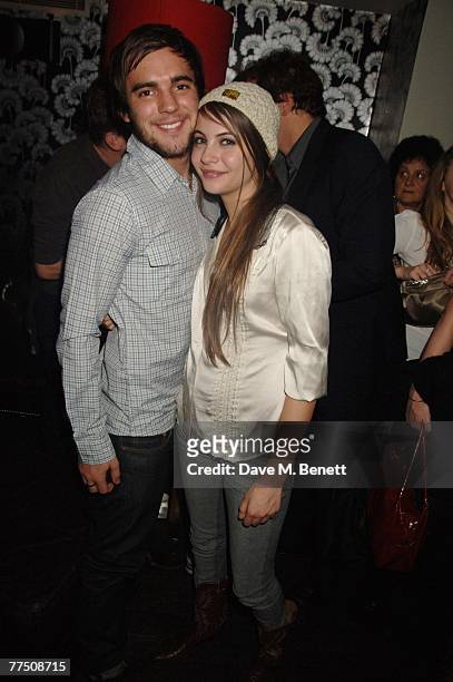Willa Holland attends the 'In Prison My Whole Life' after-party in aid of Amnesty International at the Soho House club on October 25, 2007 in Soho,...