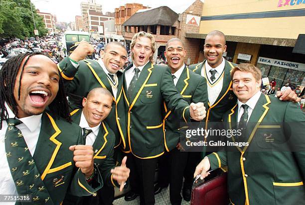 Springboks Rugby Bus 2,190 South Africa Bus Stock Photos, High-Res Pictures, and Images ...