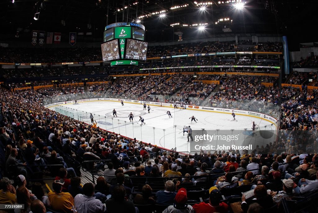 Atlanta Thrashers v Nashville Predators