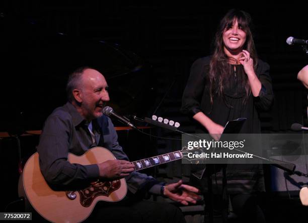 Pete Townshend and Rachel Yamagata
