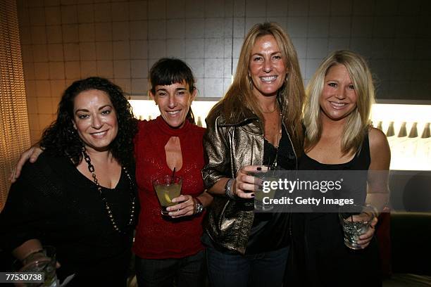 Guests attend a party hosted by DKNY Jeans and DETAILS magazine with a performance by Matthew Dear at the Stoli Hotel October 26, 2007 in Chicago,...