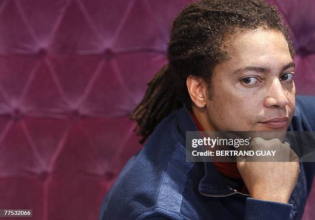 Singer and musician Terence Trent d'Arby, Alias Sananda Maitreya, poses, 02 October 2007 in Paris. AFP PHOTO BERTRAND GUAY