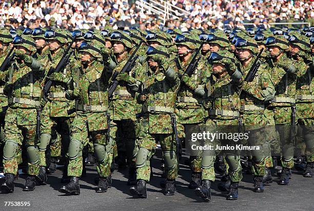 Jgsdf Riots Jgsdf Inspection Parade Photos and Premium High Res Pictures - Getty Images