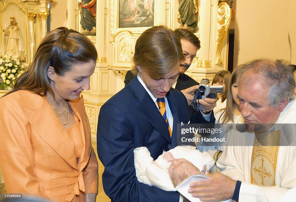 Luxembourg Royals Christen Prince Noah