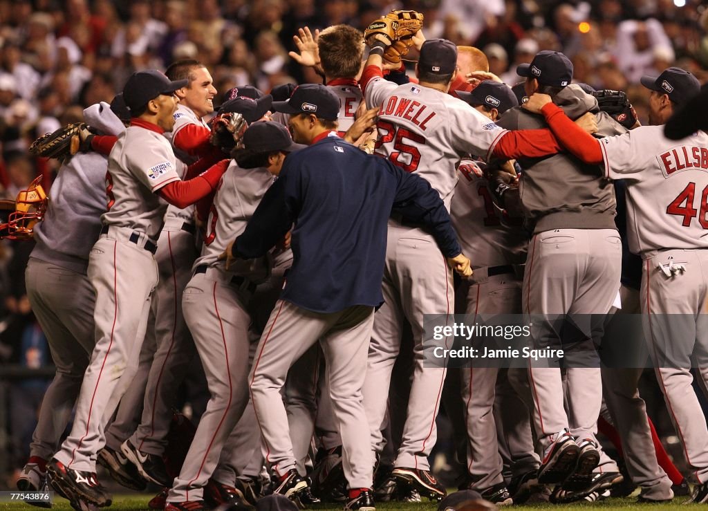 World Series: Boston Red Sox v Colorado Rockies - Game 4