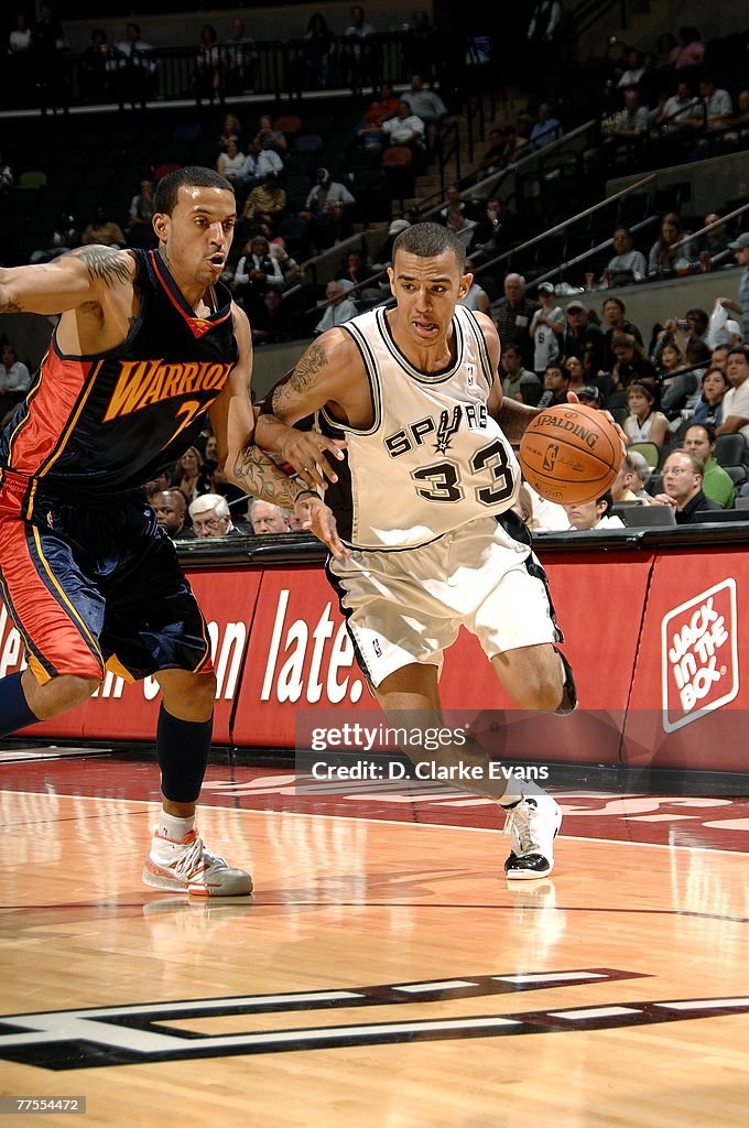 Golden State Warriors v San Antonio Spurs