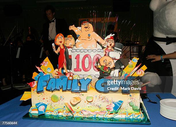 General view of atmosphere at the Family Guy's 100th Episode party held at Social on October 29,2007 in Los Angeles California.