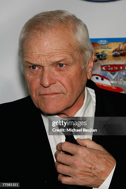 Actor Brian Dennehy arrives at the 'Ratatouille' and 'Cars' DVD Release Party at Social Hollywood on October 30, 2007 in Hollywood, California.