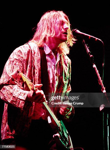 Kurt Cobain of Nirvana