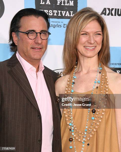 Andy Garcia and Dawn Hudson