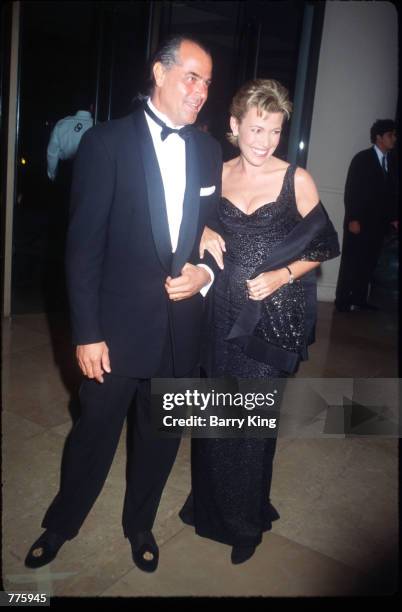 Vanna White and her husband George Santo Pietro attend the Carousel of Hope Gala October 25, 1996 in Los Angeles, CA. The gala is sponsored by the...