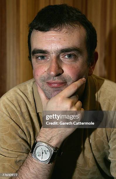 Peter McLachlan, Product Placement Director poses wearing a Ritmo Mundo USD30,000 diamond watch, identical to the one which was given to Snoop Dogg...