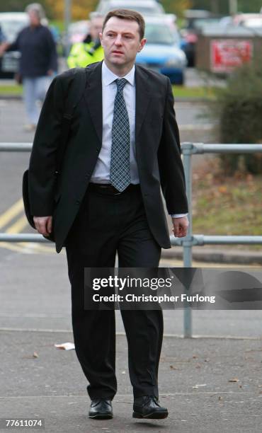 Gerry McCann returns to work at Glenfield Hospital, where he is a consultant cardiologist on November 1 in Leicester, England. Mr McCann returns to...