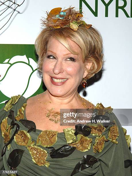 Bette Midler attends her 12th Annual NYRP "Hulaween" Ball on October 31, 2007 in New York City.