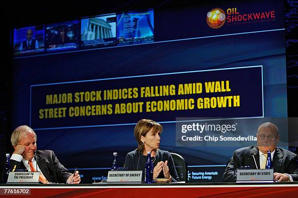 Former White House Press Secretary Michael McCurry, former EPA Administrator Carol Browner and former Deputy Secretary of State Richard Armitage...