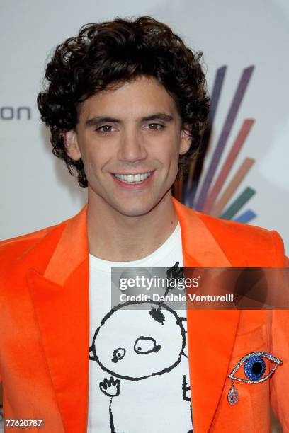 Singer Mika arrives at the 14th annual MTV Europe Music Awards 2007, held at the Olympiahalle on November 1, 2007 in Munich, Germany.