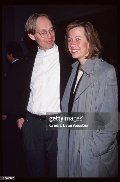 Director Henry Selick and his wife attend the premiere of the movie "James and the Giant Peach" April 9, 1996 in New York City. "James and the Giant...