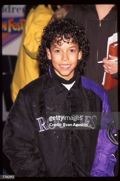 Actor Bryton McClure attends the premiere of the movie "James and the Giant Peach" April 9, 1996 in New York City. "James and the Giant Peach" was...