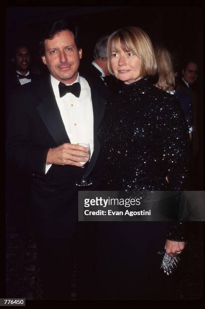 Television producer partners Tom Werner and Marcy Carsey attend the Broadcasting and Cable Hall of Fame inductee ceremony November 11, 1996 in New...