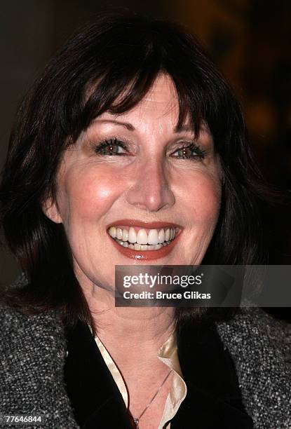 Joanna Gleason attends the opening night of "Cyrano" on Broadway at The Richard Rodgers Theater November 1, 2007 in New York City.