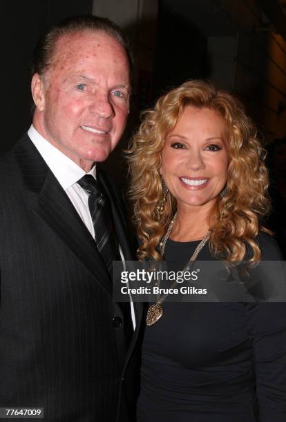 Frank Gifford and Kathie Lee Gifford attend the opening night of "Cyrano" on Broadway at The Richard Rodgers Theater November 1, 2007 in New York...