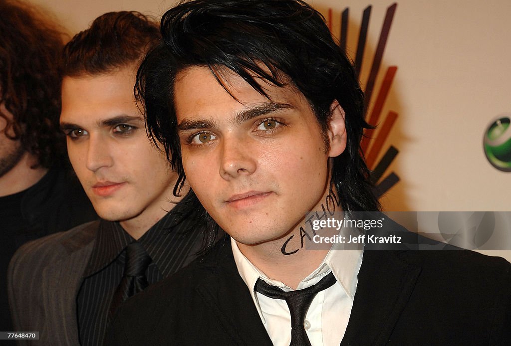 Singer Gerard Way of My Chemical Romance attends the 2007 MTV Europe