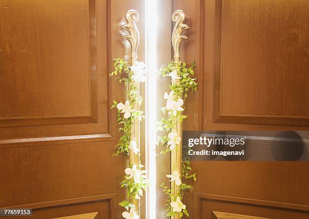 door of chapel - entering church stock pictures, royalty-free photos & images