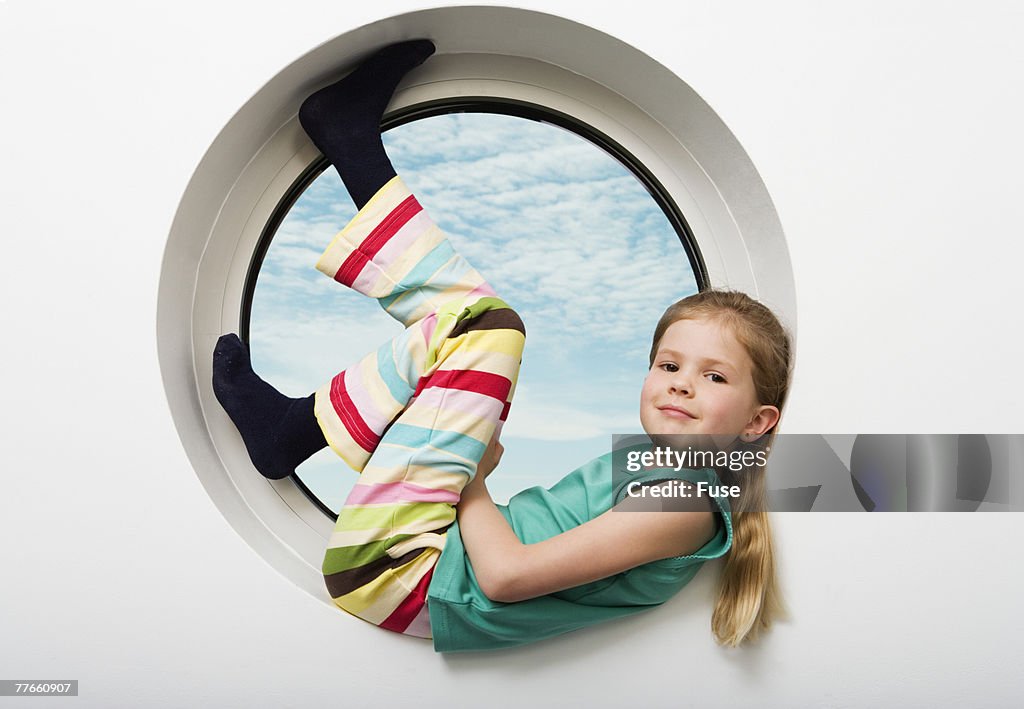 Girl in Windowsill
